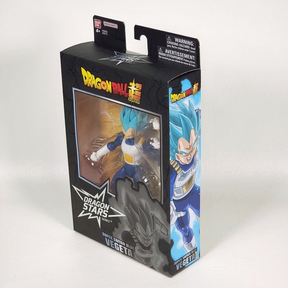 Bandai Dragon Ball Z Super Saiyan Blue Vegeta 6 in Action Figure 36773 Brand New - Picture 5 of 5